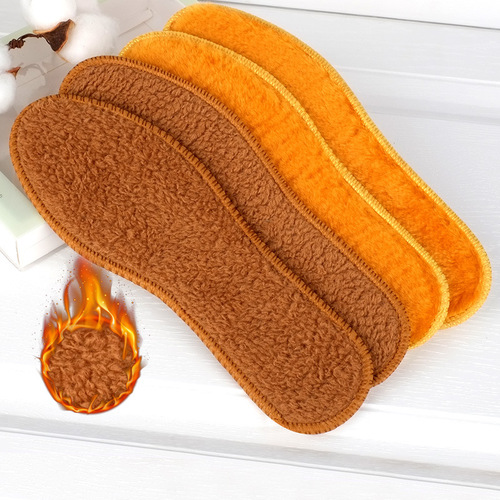 Winter Alpaca Fleece Anti-Odor Wholesale Warm Footmats for Men and Women, Thick Cotton Footmats for Keeping Warm, Large Size Outdoor Snow Ground with Extra Fleece
