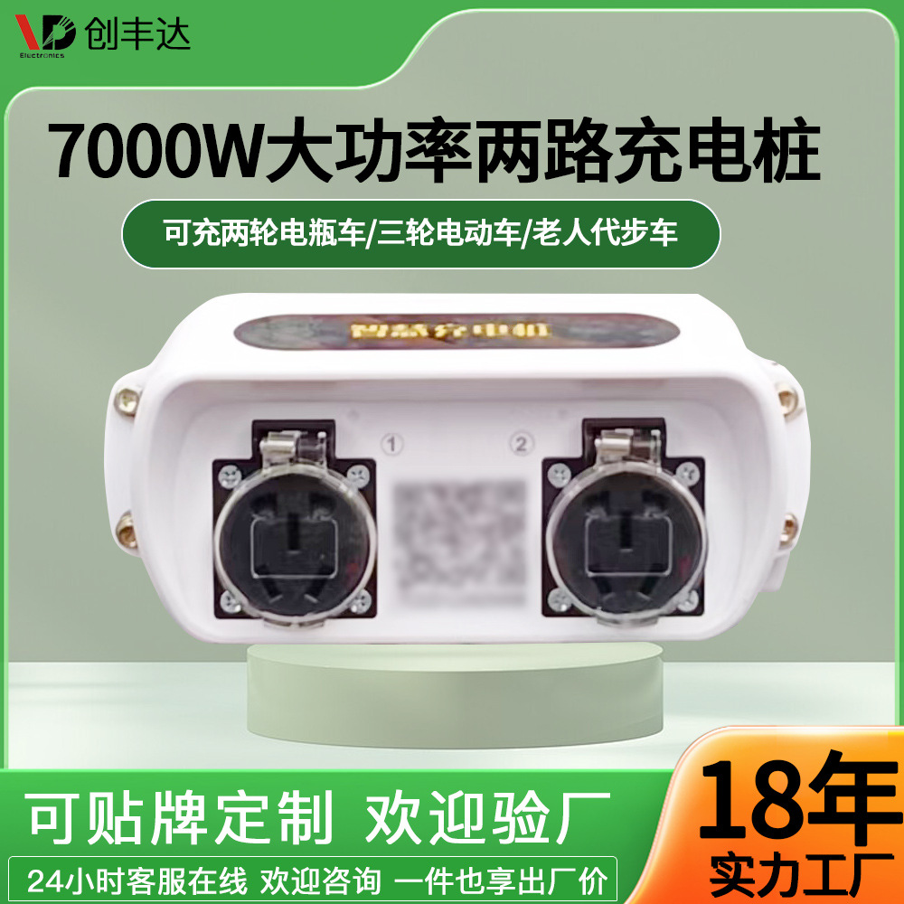 ��·���ʵ�ƿ��������3.5KW˫·���ֵ綯������4G���ٳ��׮