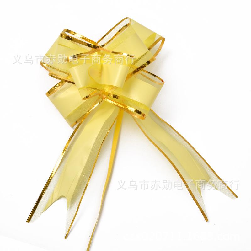 50 borde dorado tinta nieve hilo guirnalda embalaje de regalo elegante hilo guirnalda boda celebración decoración cinta al por mayor