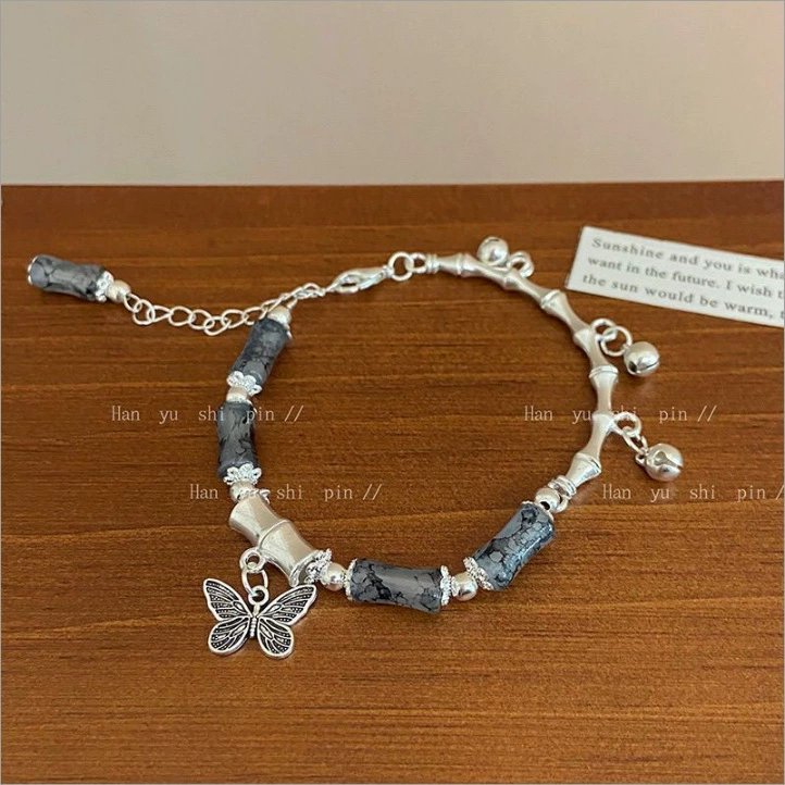 Кивер Слизерин Xiaohongshu INS эксплозия DIY нишевый бусинированный змеиный производный глазурованный браслет подарок браслет