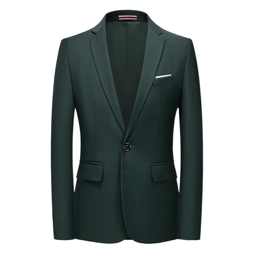 Wholesale men's business casual one-piece small suit thick formal coat Korean slim work foreign trade suit men