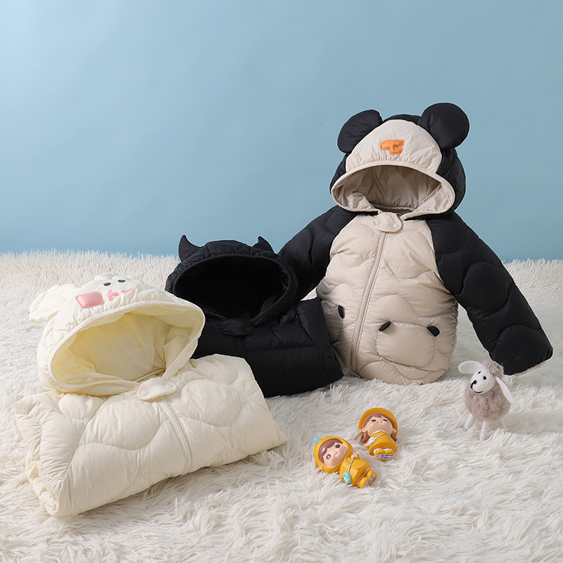【10天预售】儿童羽绒服男童女童2025秋冬新款婴儿宝宝轻薄保暖