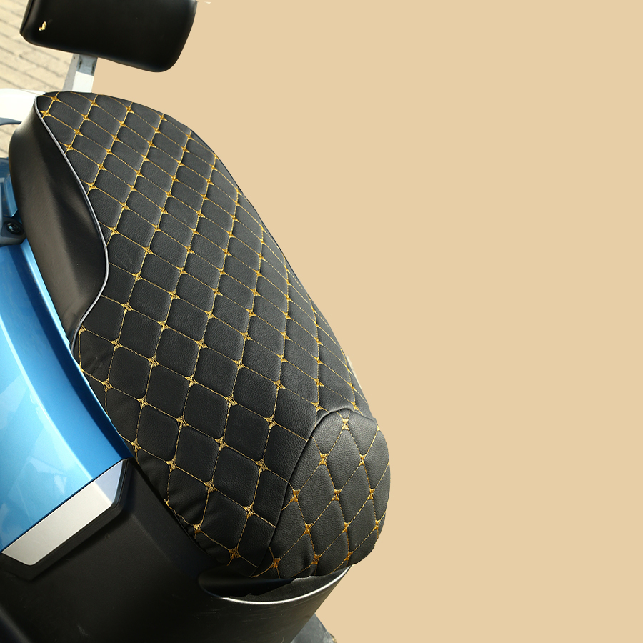 Suitable for Haojue Vf125/Vh125/Vf100/Yuzuan Motorcycle Waterproof Seat Cover Thickeneded Leather Sun Protection Seat Cover