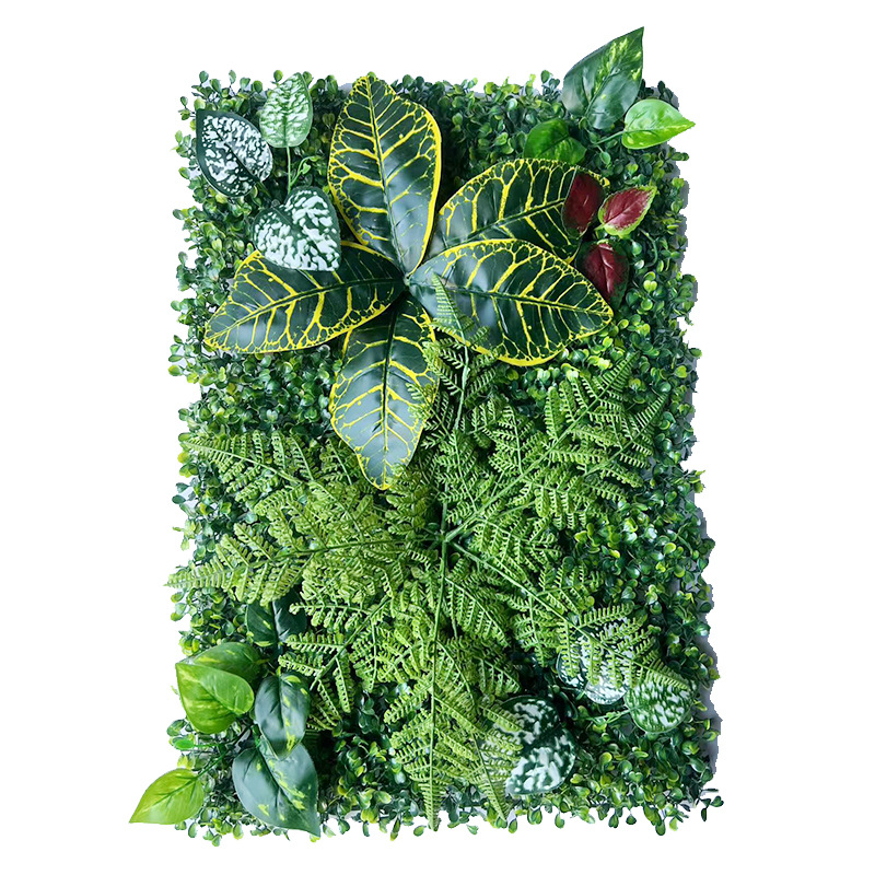 Amazon venta caliente transfronteriza simulación Milán césped planta pared fondo pared decoración falso césped fábrica al por mayor