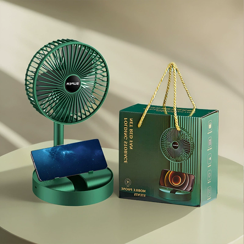 Маленький вентилятор Weng Kai, складной настольный вентилятор, электрический вентилятор, летний сувенир, бытовая техника, мини-вентилятор, выпускной сезон, небольшой подарок