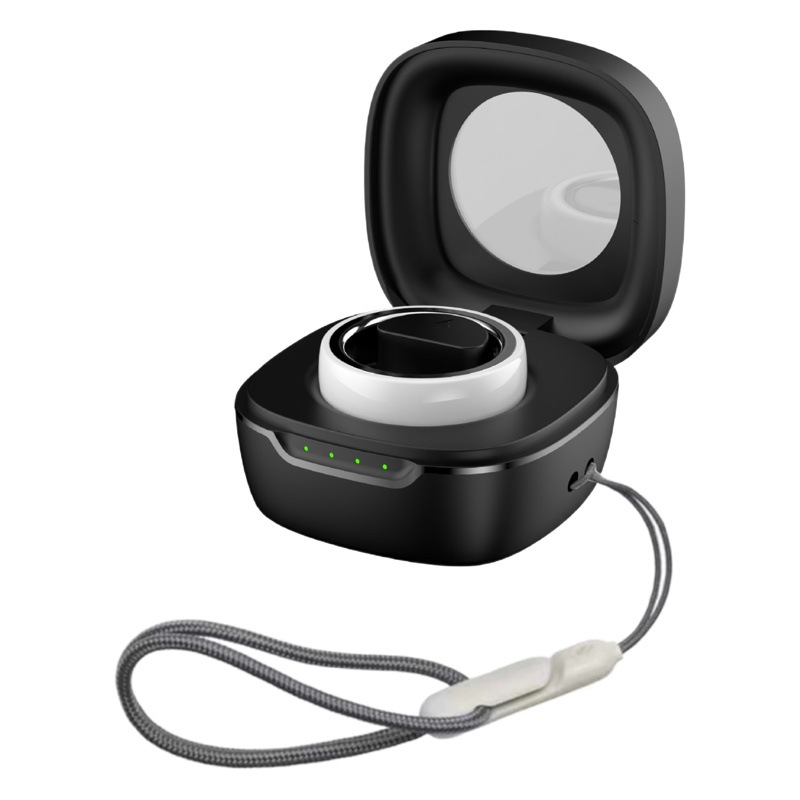 Anillo inteligente transfronterizo, frecuencia cardíaca de cerámica, detección de oxígeno en sangre, conteo de pasos, modo de ejercicio, detección de salud del sueño, con almacén de carga