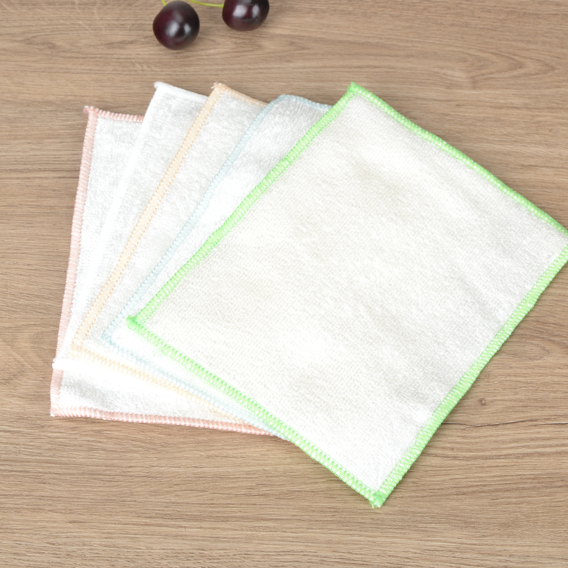 대나무 섬유 흰색 접시 헝겊 헝겊 부엌 접시 헝겊 헝겊 대나무 섬유 기름없는 접시 청소 수건 쉽게 청소하고 브러쉬 그릇