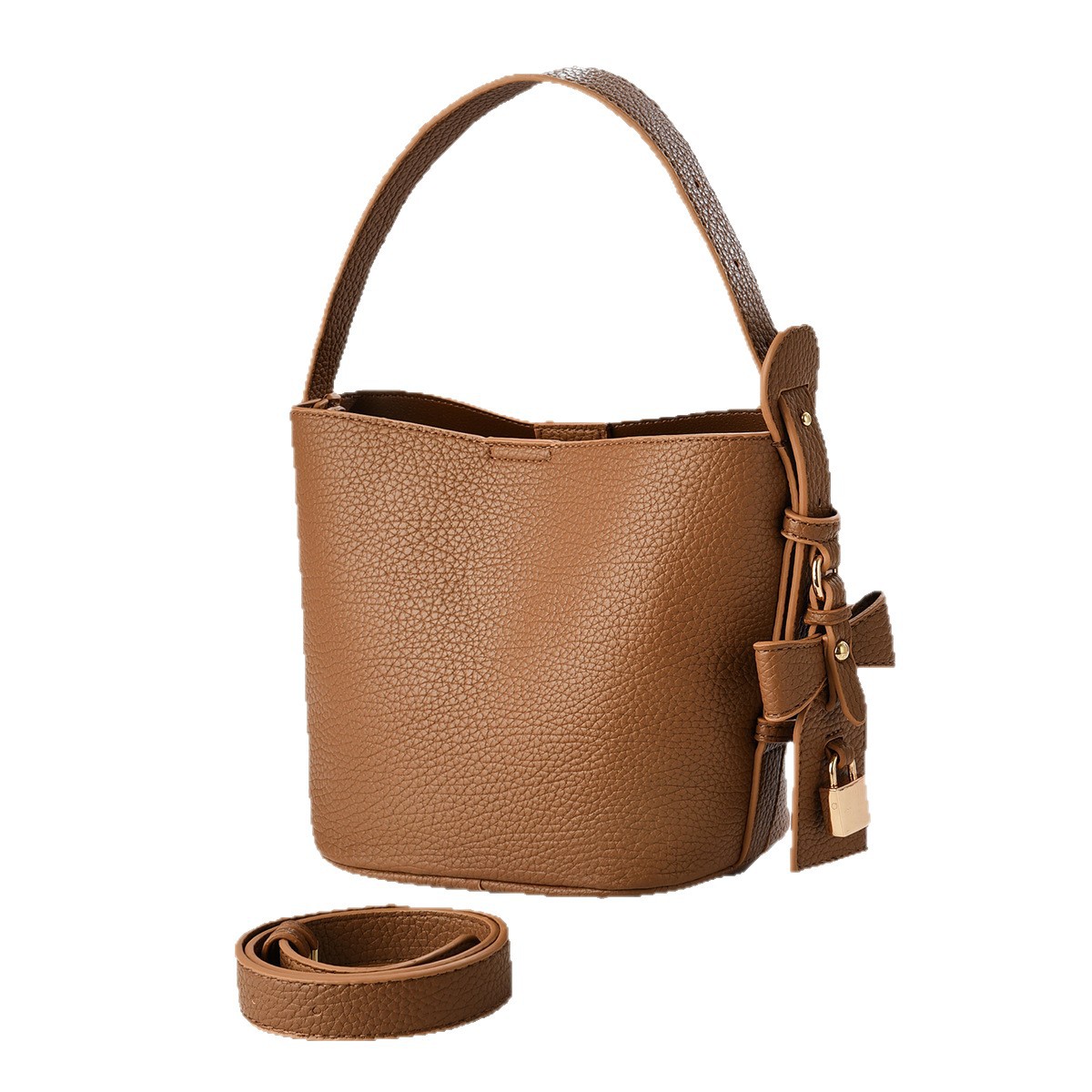 Bolsas de balde de moda 2025 verano nuevo temperamento mochila de hombro de viaje de compras bolsas de mano versátiles