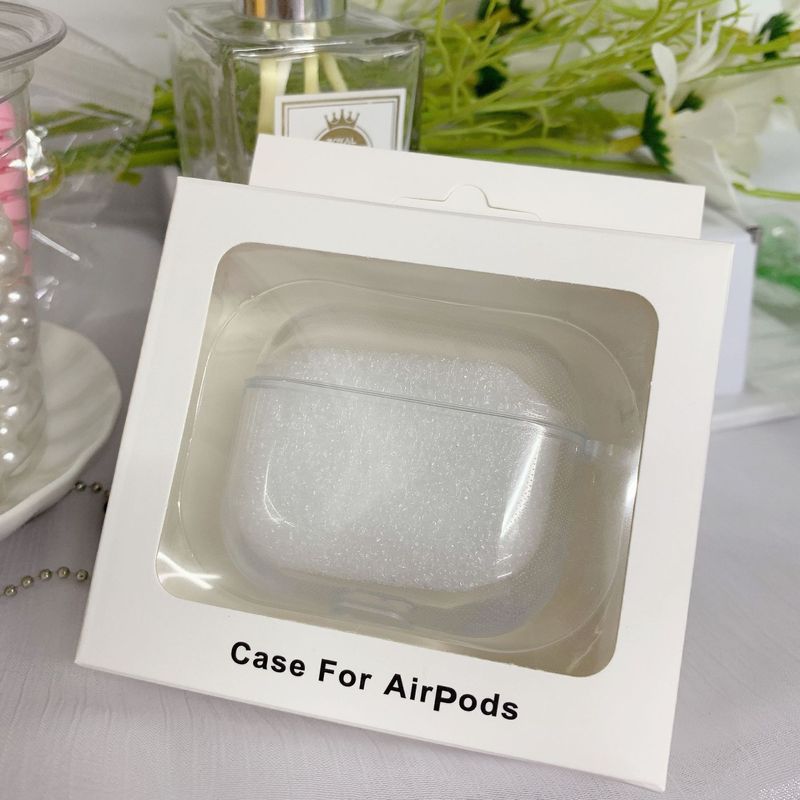 透明素材適用airpods3世代bluetoothイヤホンケースtpuソフトケース転倒防止pro2アップル4世代保護カバー|undefined