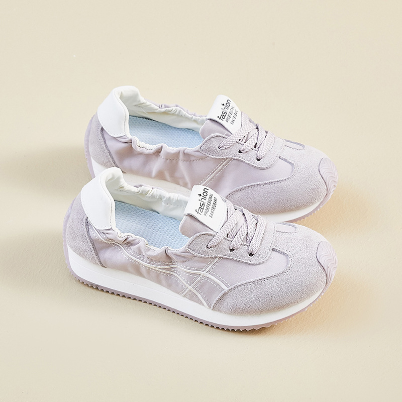 Zapatillas Transpirables Forrest Gump para Mujer FSCL003 de Tela y Caucho Con Elevación para Uso Diario