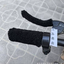 女士手提包;毛毡;骑行手套