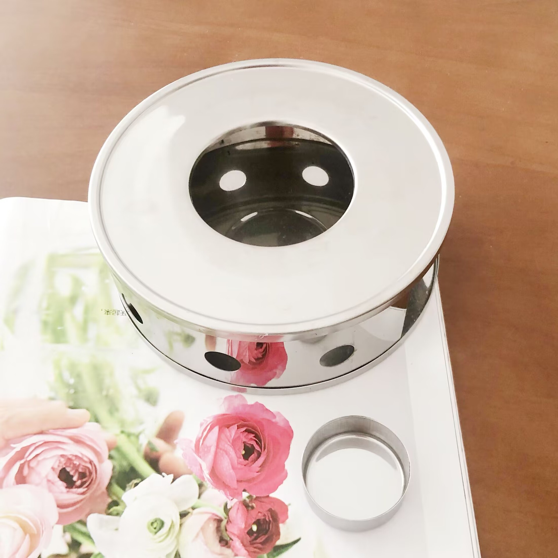 평평한 둥근 구멍