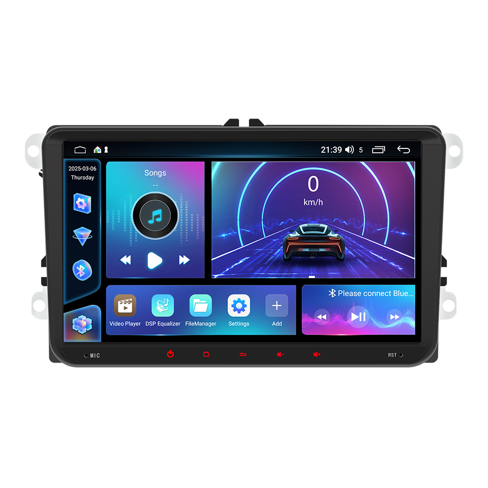 Aplicable a Volkswagen 9 pulgadas Fang Yitong cuatro núcleos Android navegación de automóviles carplay coche inteligente pantalla de control central máquina de coche