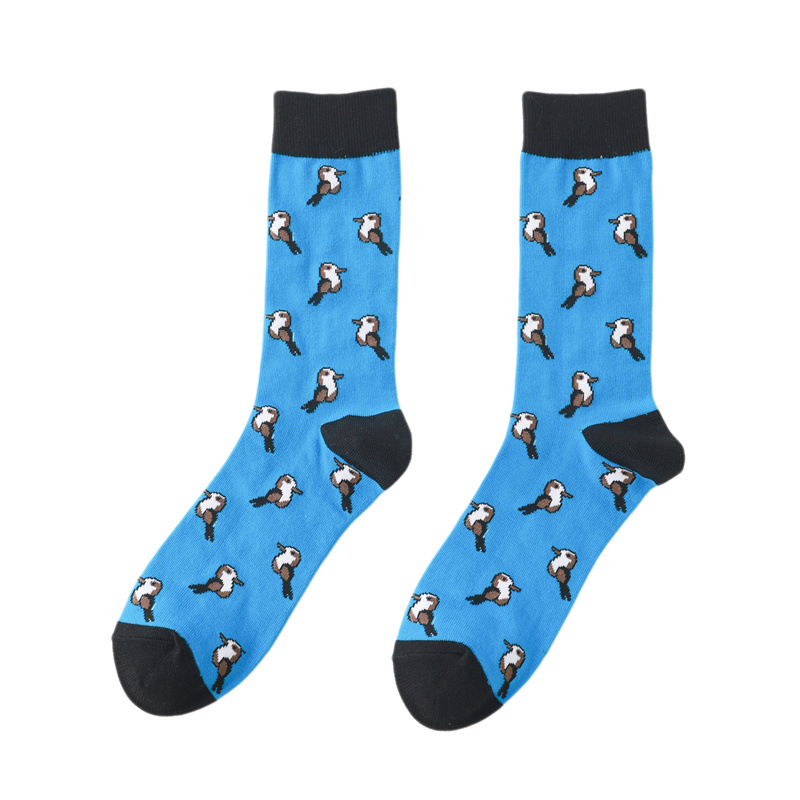 65g Weight Socks Classification Socks Lingerie Type Cotton (more than 50%) Fabric Type A Pair Quantity Casual, Daily Occasion Animal, Color Block Pattern All Seasons Season Unisex Gender Casual, Cartoon Style Style A Pair Casual Cartoon Style Unisex Animal Color Block Cotton (more Than 50%) Crew Socks 14