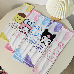 UPF50 + Sun Protection Ice Sleeve Women's Summer Japanese Sunshade UV Protection Ice Silk Thin Sleeve Arm Protector Driving Artifact