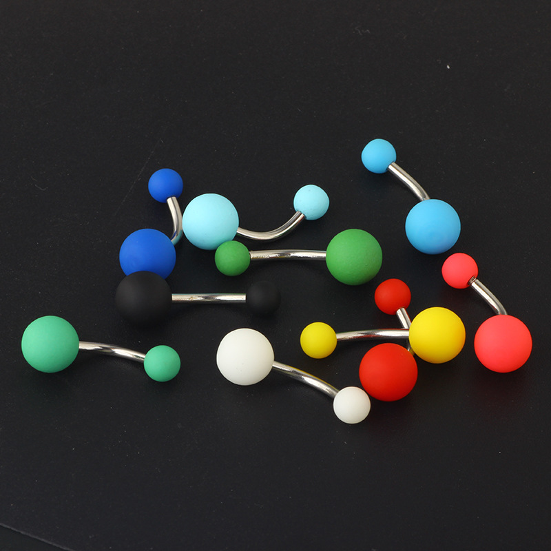 Pointed titanium steel lip stud product view