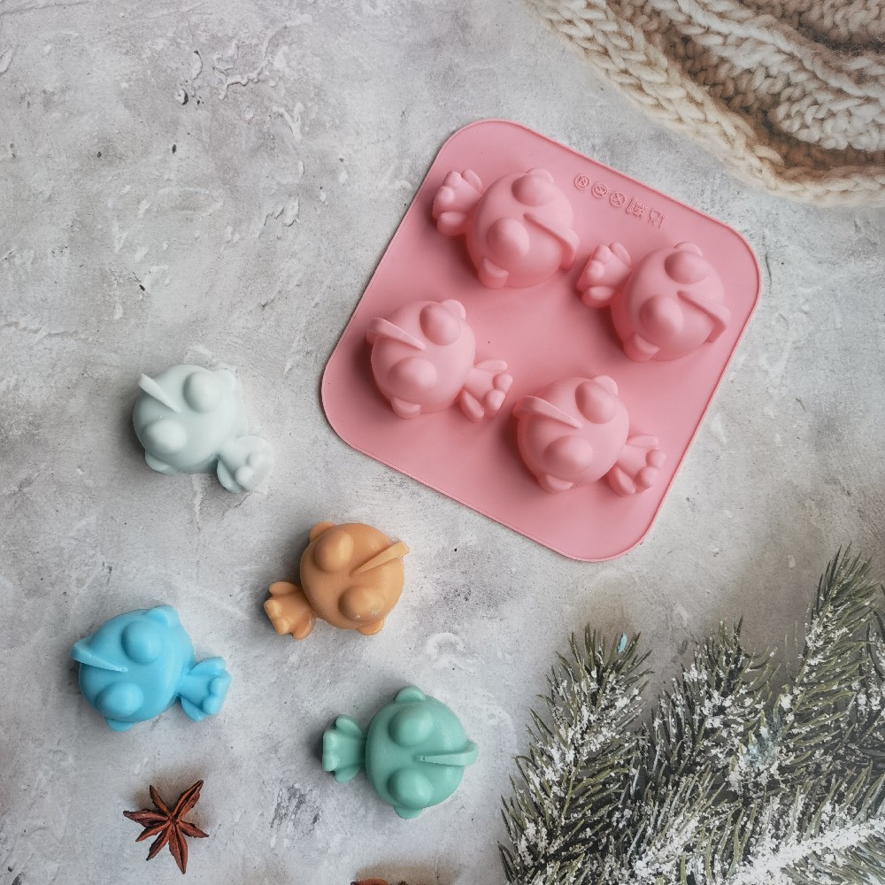 4 Superman 237 molde de pastel de silicona helado gelatina pudín molde de pastel de jabón herramientas de horneado