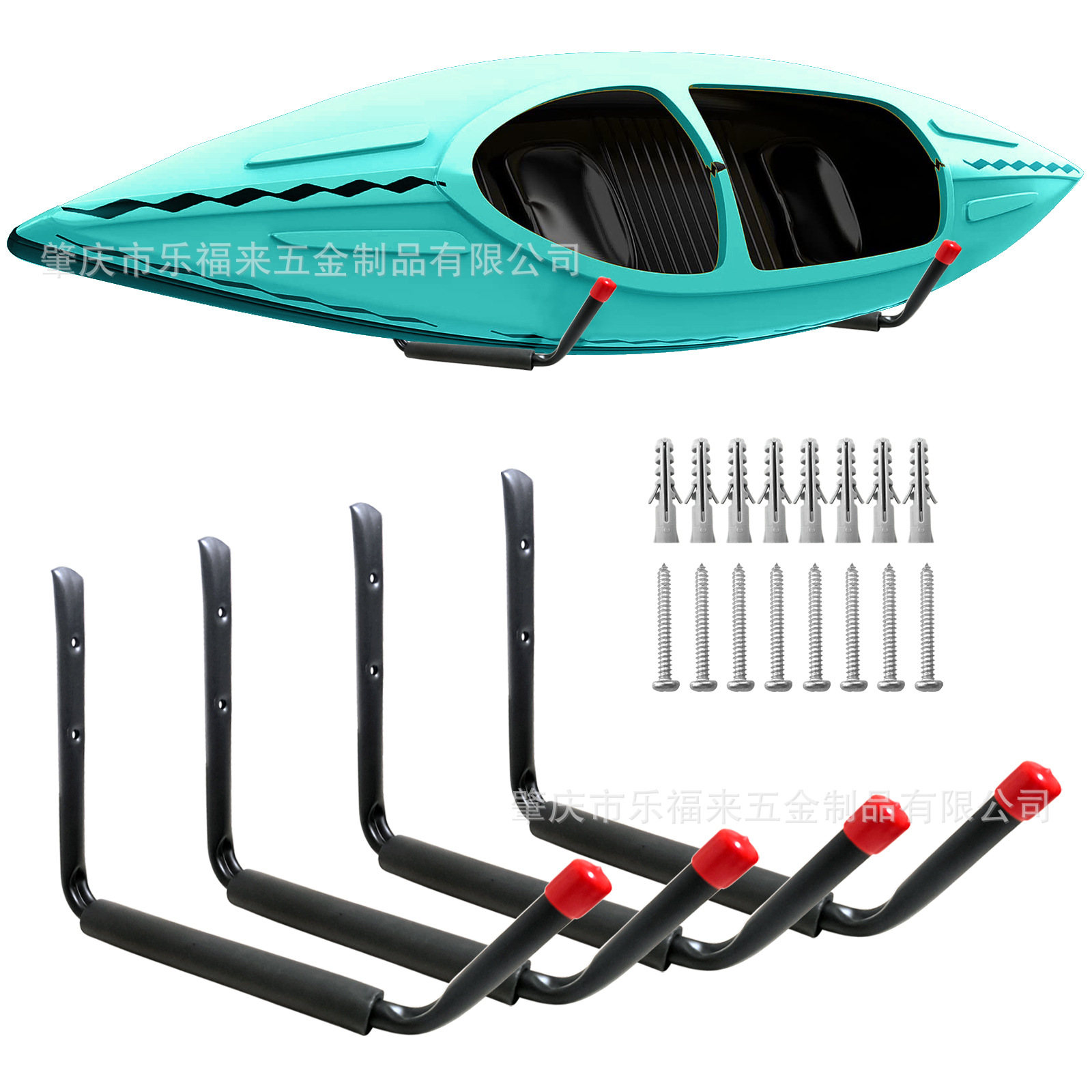 Soporte de pared de kayak montado en la Pared Soporte de rack estante de tabla de surf soporte de pared de canoa montado en la pared