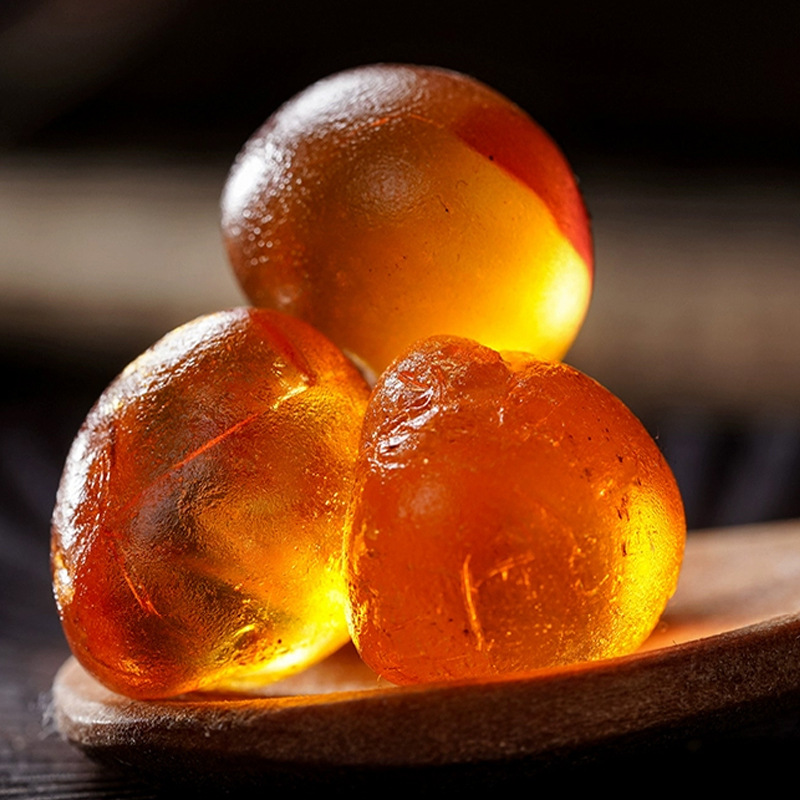 Peach Resin Large Peach Resin Peach Tears Manually Pruned Water Washed Pearl Peach Resin Origin Supply Wholesale One Piece Shipping