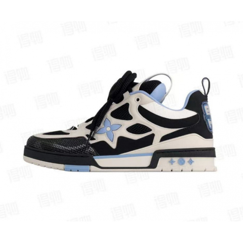 Nuevos zapatos deportivos de alto lujo de red negra L Clover Europa para hombres y mujeres zapatos de altura de suela gruesa zapatos de pan V
