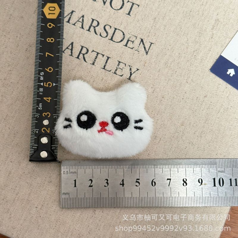 可爱甜美少女卡通凯蒂猫毛绒发饰围巾手套挂件胸针配件辅料配饰|undefined