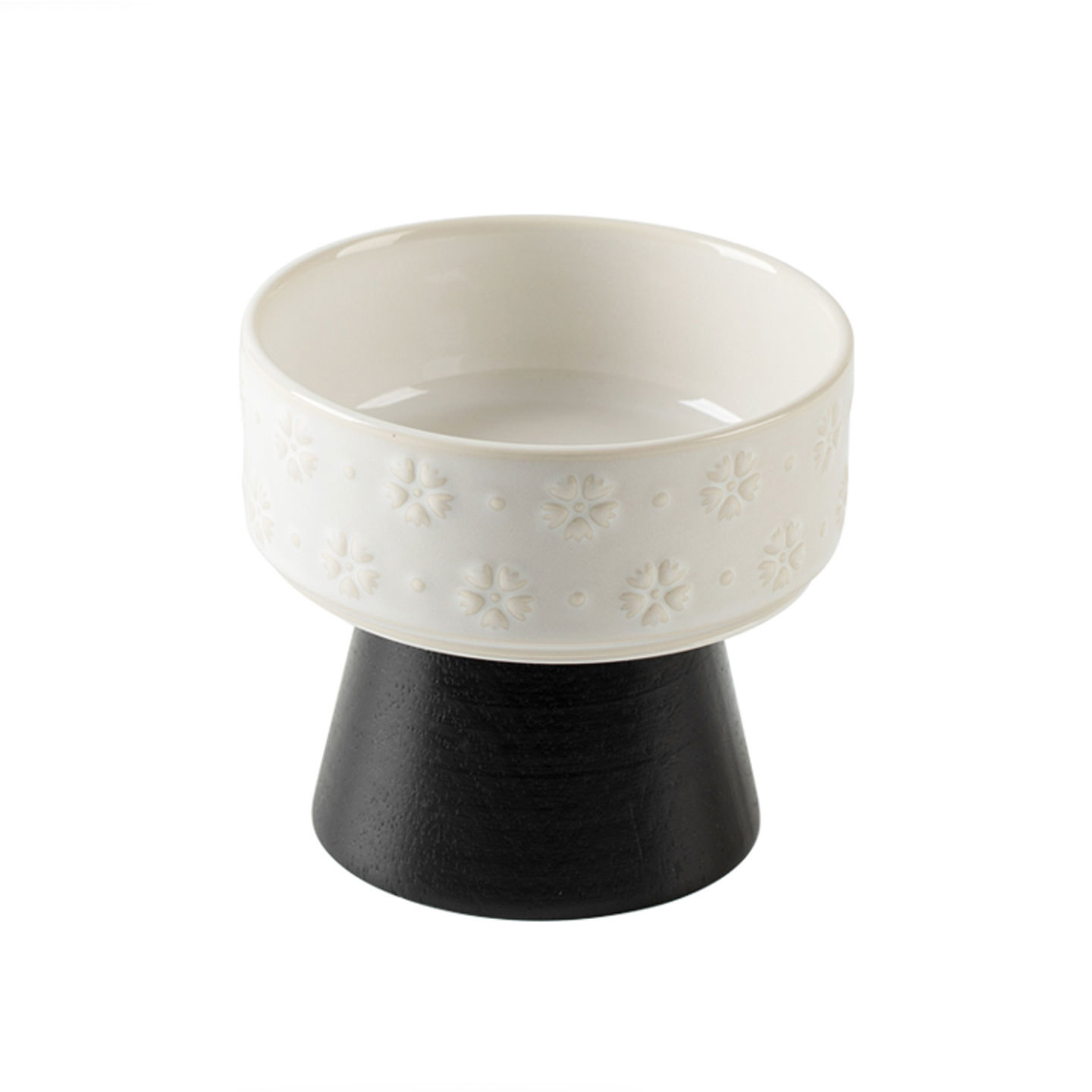 Cerámica de alto valor, gran mascota de pies altos, tazón para beber para gatos, protección para el cuello, anti-volcado, gato, lavabo para perros, Amazon transfronterizo