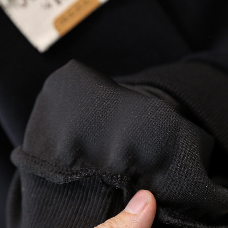 5909 traje de suéter para niños 2024 otoño nueva ropa de primavera y otoño para niños Traje de dos piezas de mezclilla cool para niños