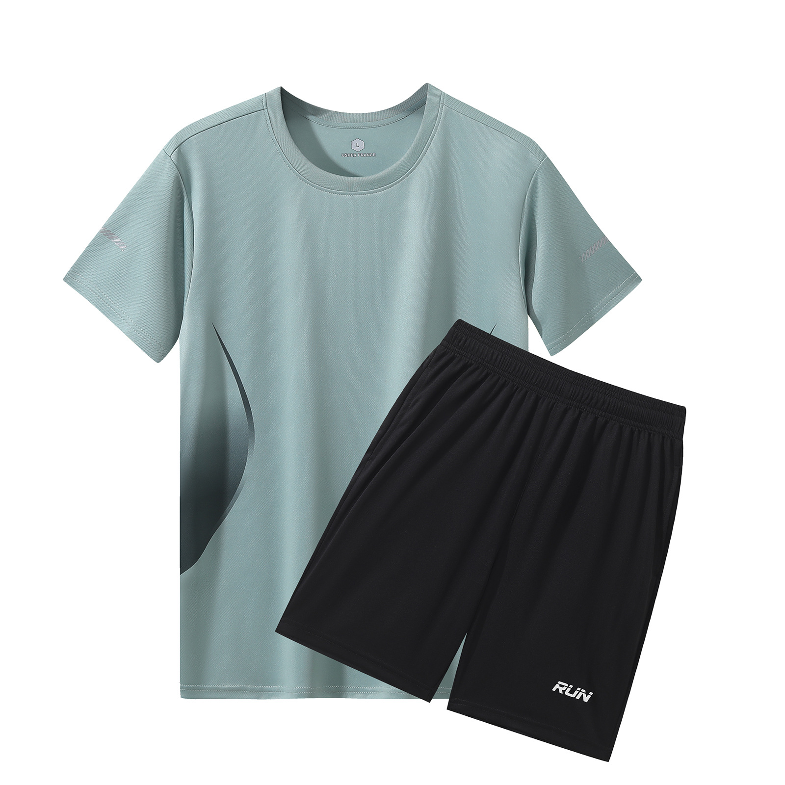 Venta directa de fábrica verano nuevo estilo de manga corta para hombres y mujeres ropa deportiva para correr, camiseta de fitness, ropa de entrenamiento de secado rápido transpirable