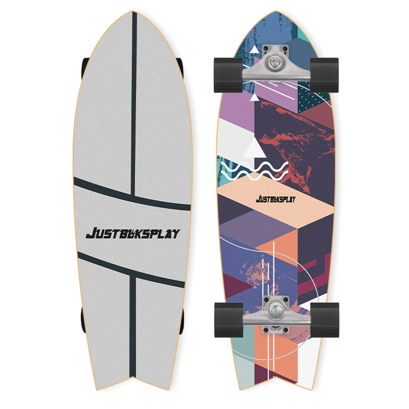 Лед Surfing Board Bridge Spring PU двойное рулевое управление SM Pusher симулятор серфинга скейтборд