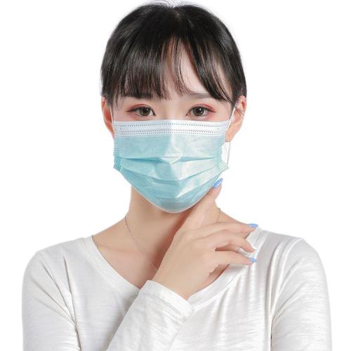 Single-use Civil Tri-layer Non-woven Thickened Protective Dustproof Breathable 50 Bags Pack