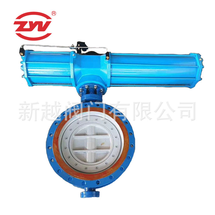气动硬密封蝶阀/大口径DN1800蝶阀/气动多层次硬密封蝶阀大通
