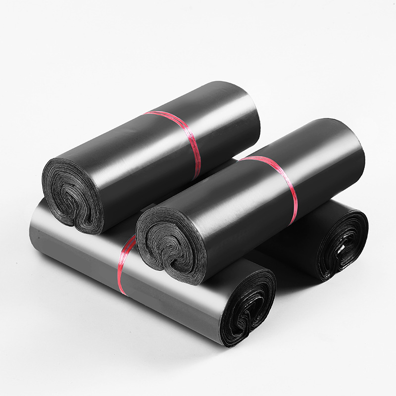 ホットセールエクスプレスバッグ卸売包装テープ防水バッグマルチ仕様包装越境電子商取引黒と白の厚みのあるプロモーション|undefined