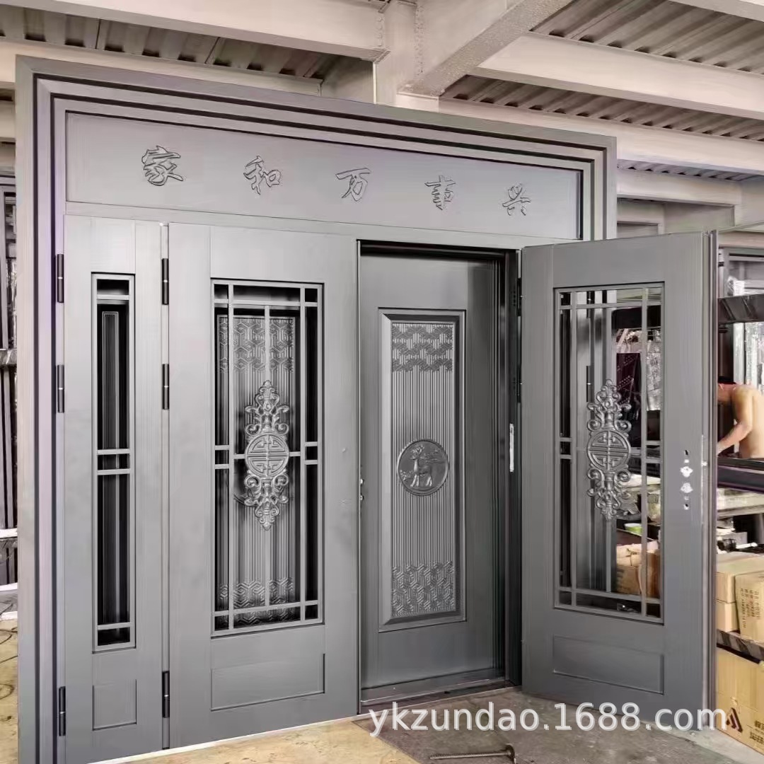 非标锌合金复合门