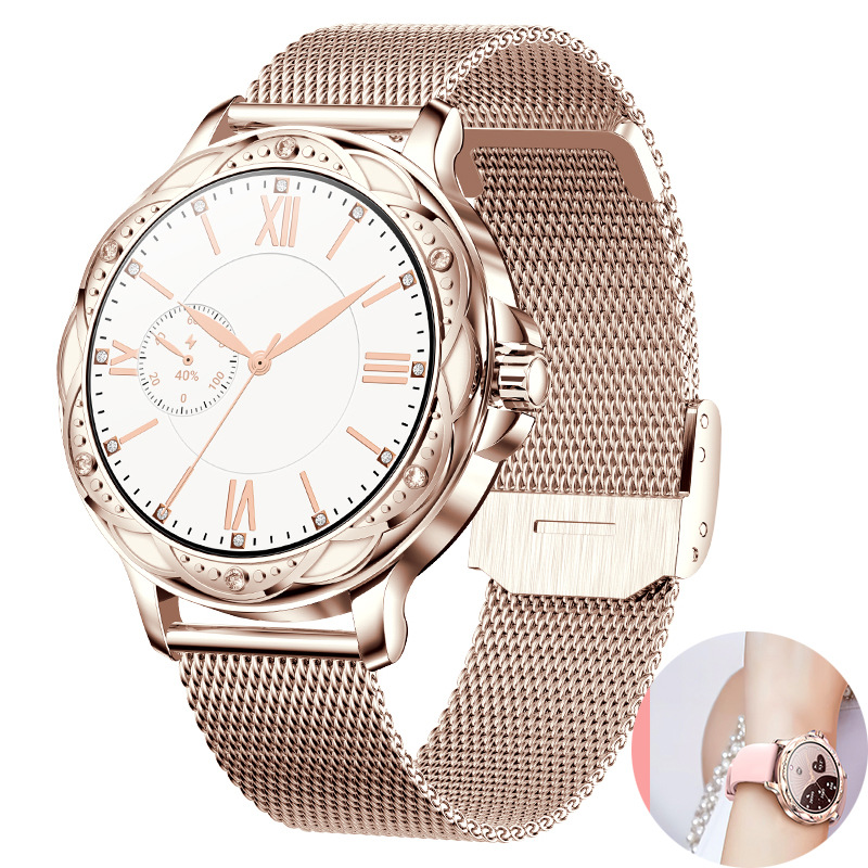 New Trend Women's Smart Watch CF12 Bluetooth Calling Sports Bracelet Waterproof Wrist Watch Electronic Gift Wholesale