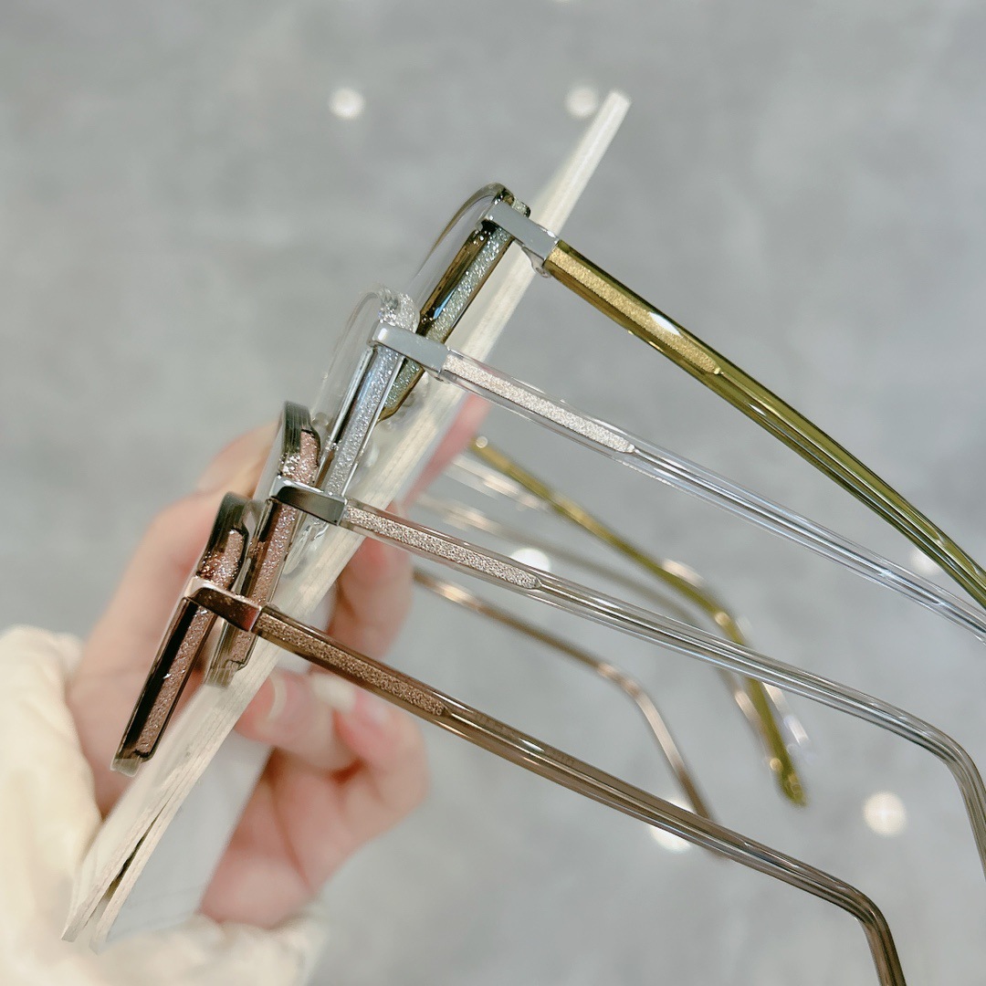 Classic Style Geometric Acrylic Butterfly Frame Full Rim Frame Glasses display picture 9