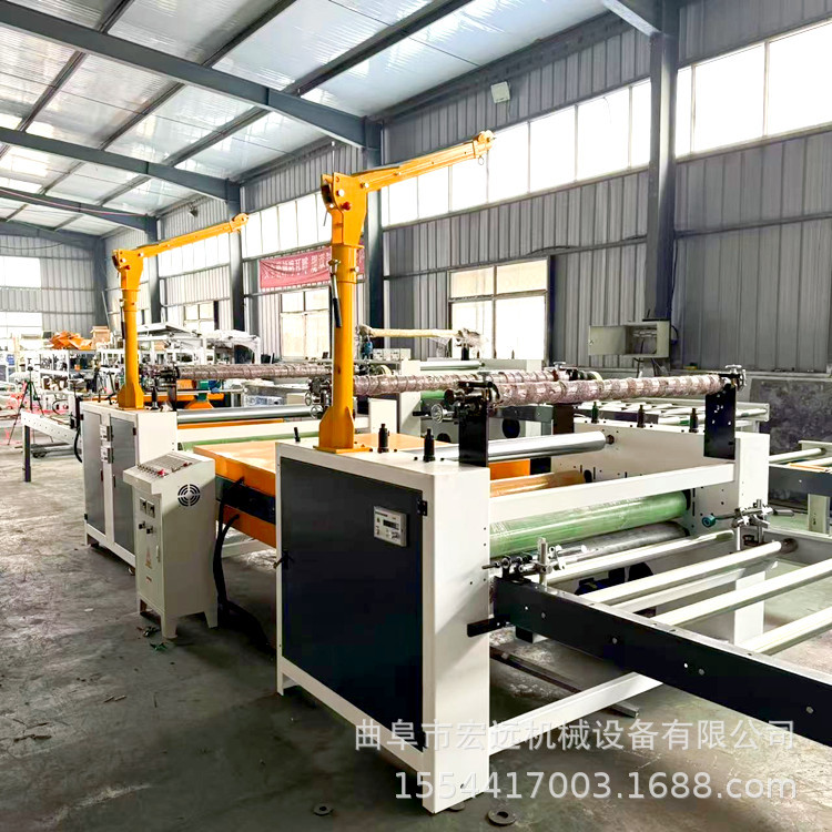 EVA泡棉不干胶覆膜机 不干胶贴纸机 压敏胶EVA热熔胶平贴机厂家