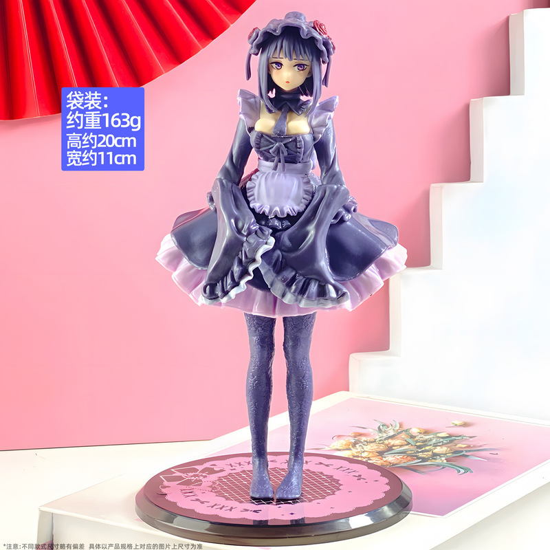 美少女手办摆件初音未来芙莉莲喜多川更衣人偶洛琪希黑江雫伊蕾娜|undefined