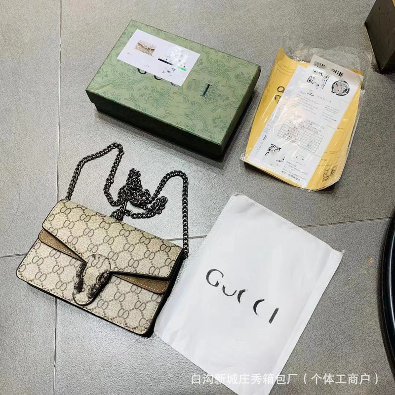 外国貿易供給の新しいクラシックオールドフラワーワインバッグミニショルダークロスボディチェーンエンベロープレディースバッグロゴ付き|undefined