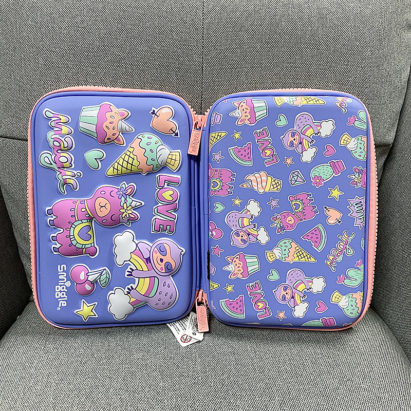 [16 º aniversario de las existencias nacionales] Australia smiggle pen box pen box stationbox escolares cambian de color