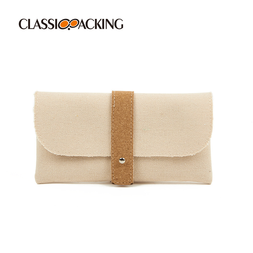 Suministro directo de fábrica de bolsas de gafas, rpet, material ecológico, bolsas de gafas, bolsas de almacenamiento de gafas ópticas simples modernas, logotipos impresos