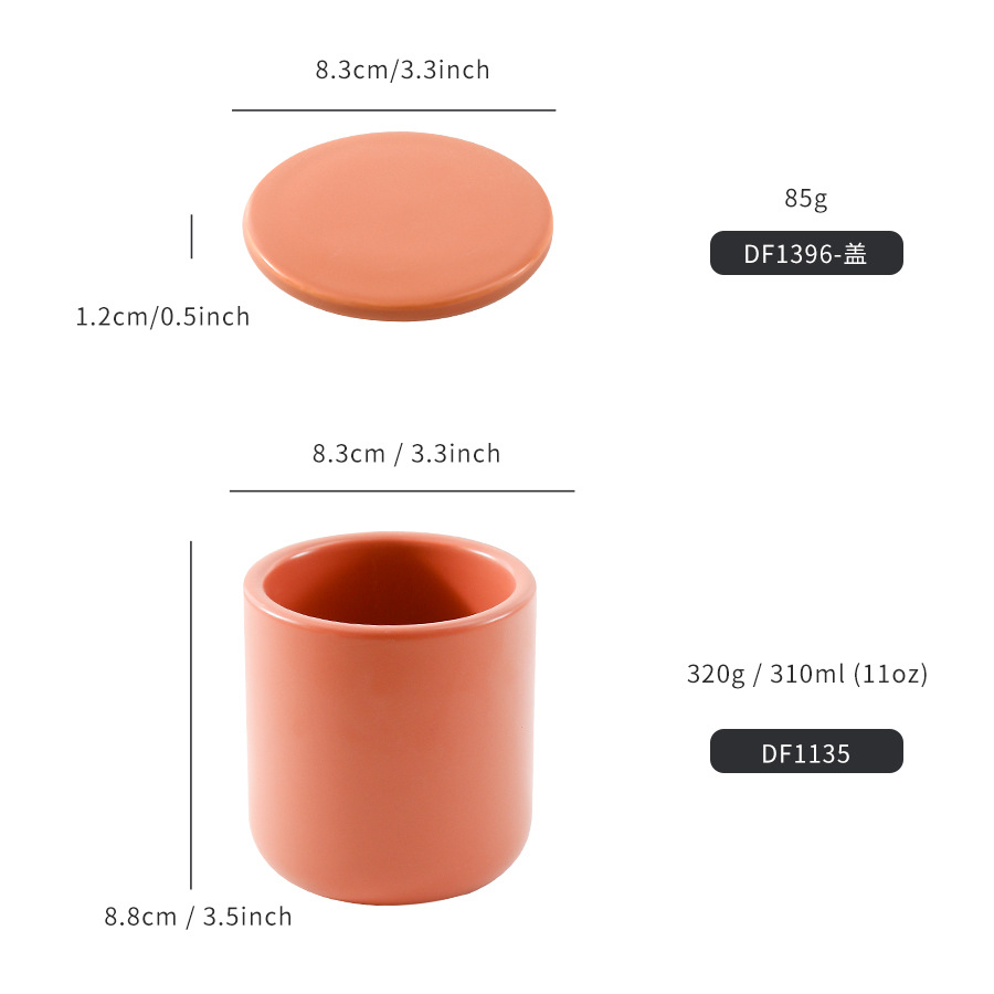 �羳�����ֹ�10oz��ī���򱭿ձ���װ��īԲ��ŷʽ��޹���򱭶���