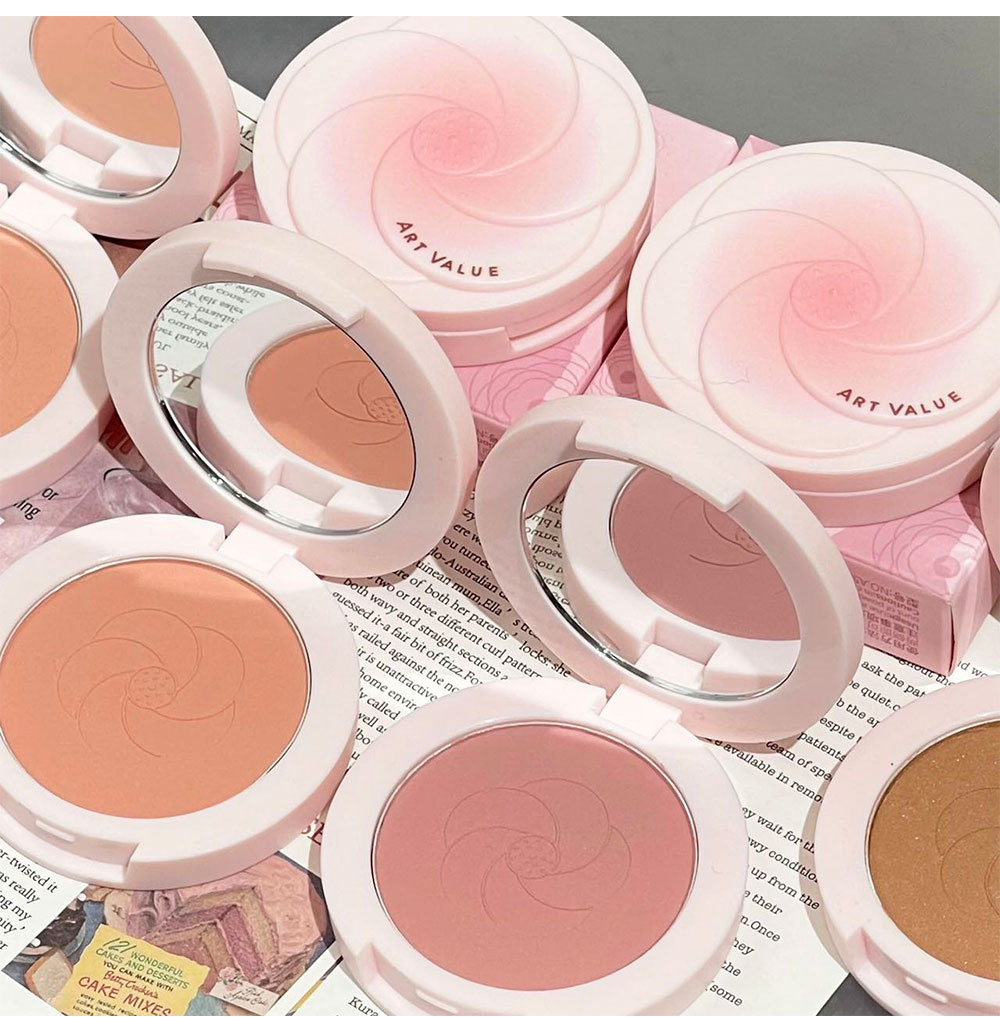 Art Value~ Pink petal blush, natural and delicate, whitening blush, contouring, versatile, the same as cross-border Internet celebrities undefined