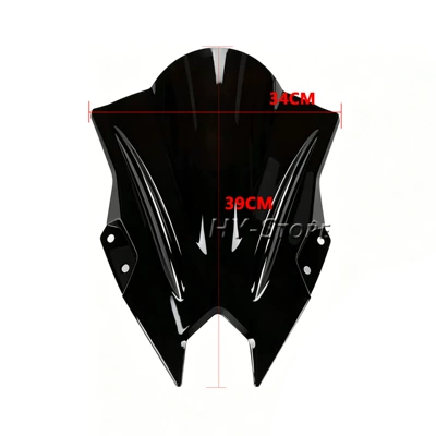 Wind Deflector — Motorcycle front windshield