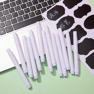 Large White Scrapable Pen Acrylic LED Light Board Pen Eco-friendly Dust-free Liquid Chalk Blackboard Sticker Writing Pen
