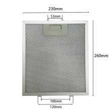 适用于欧式抽油烟机过滤网油烟过滤器230*260*9跨境油脂滤网配件