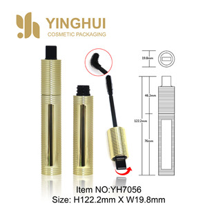 DIY Design Eyelash Tube, Cap Injection Molding, Bottle Blow Molding, Dual-Purpose Brush Head, Cosmetic Packaging Material