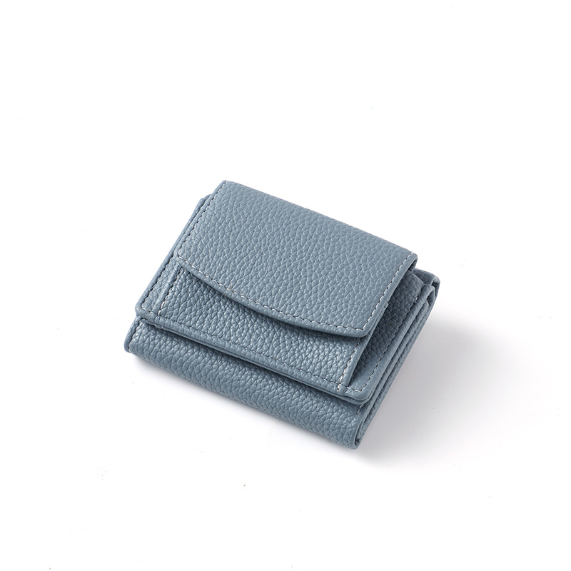 Nuevo bolso de mujer corto transfronterizo simple multi-tarjeta billetera con cremallera bolso de mini monedas de mujer corta bolsa