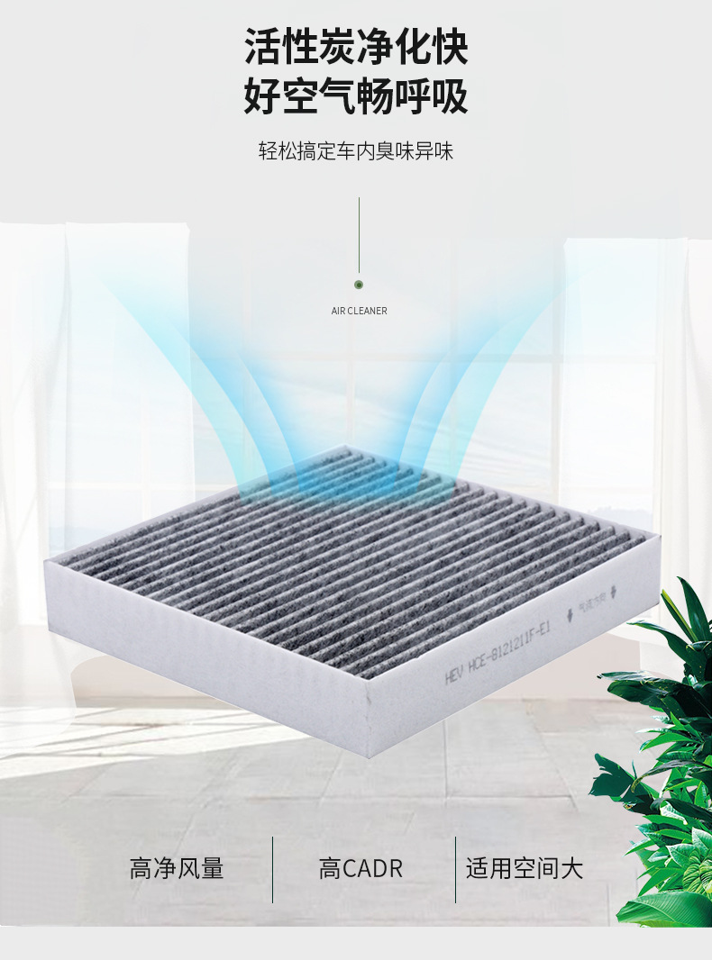 Suitable for Filters: Honda Air Conditioning Filter Element Crv Accord Civic Fit Xrv Air Honda Crv Air Conditioning Filter Element