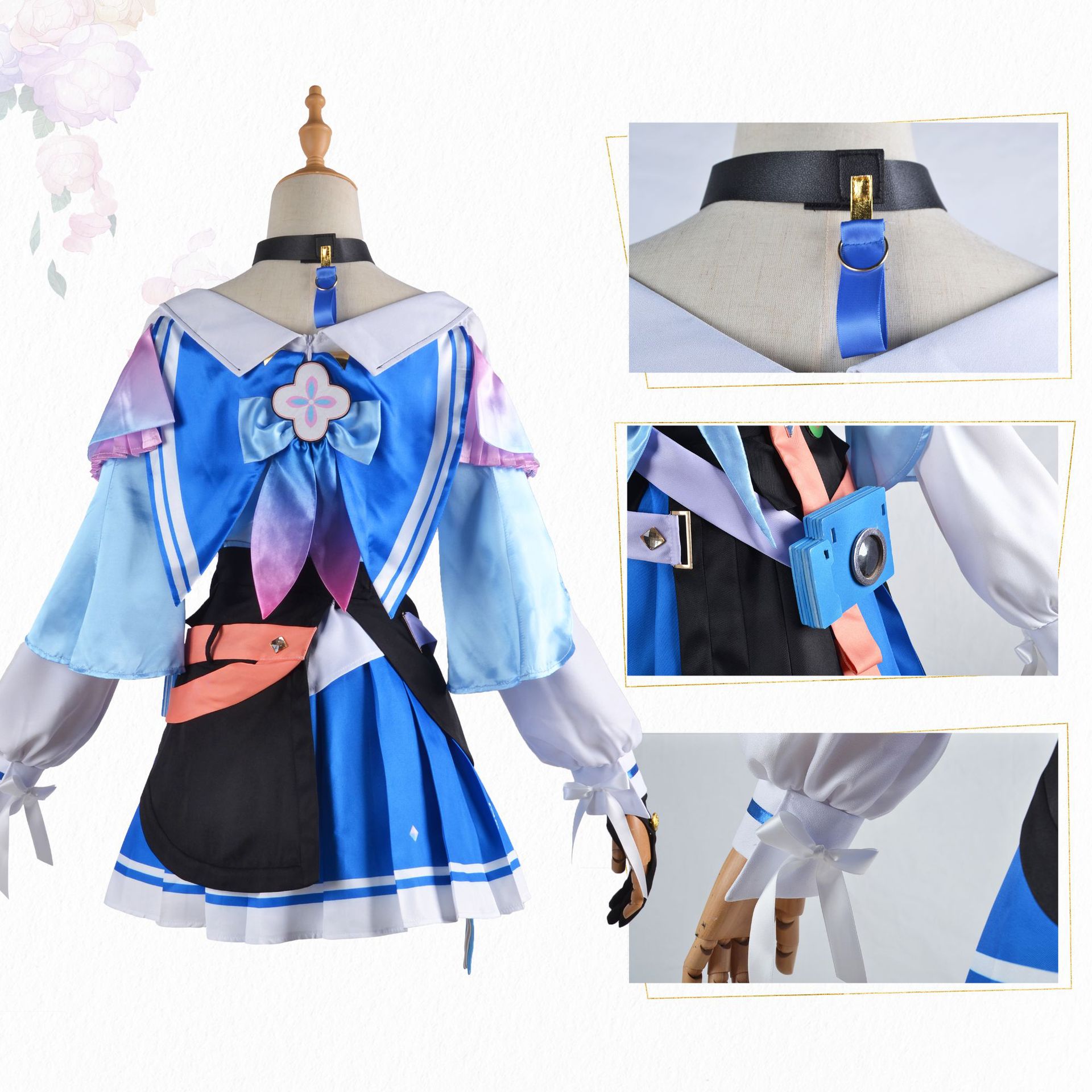 Collapse Star Dome Railway cos Costume March 7 cosplay Game Animation Secondary Role Playing Clothing Girl