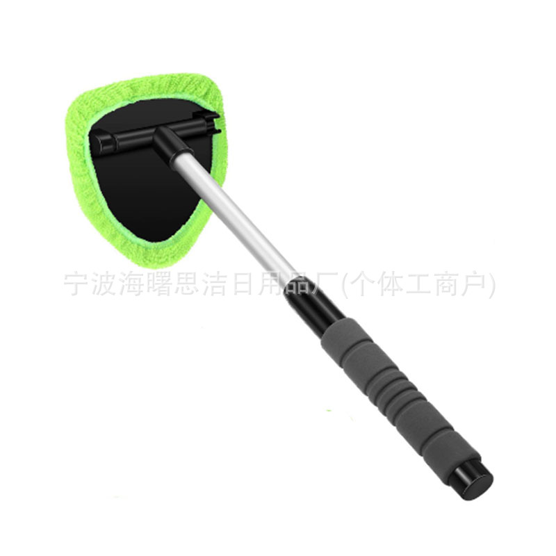 Qìchē – Car cleaning tools vent cleaning - 1-set-b-style-sponge-plastic-parts-green-triangle-board